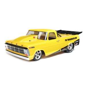 1/10 '68 Ford F100 22S 2WD No Prep Drag Truck Brushless RTR, Magnaflow