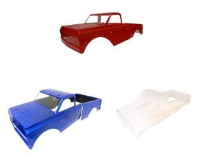 Primal RC Mega Truck Body Front and Rear