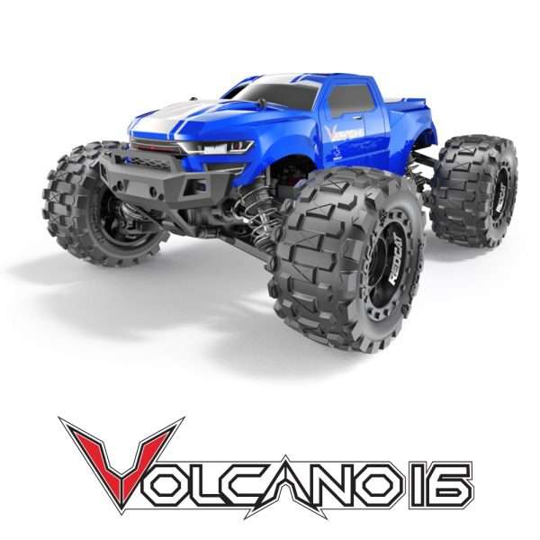 Redcat Volcano-16 1/16 Scale Brushed Monster Truck – Fearless RC