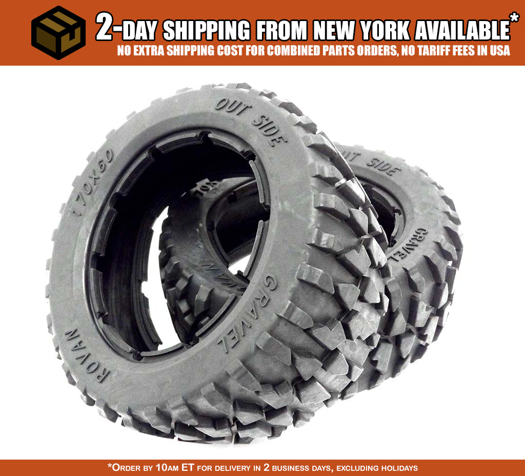 1/5 Scale Baja Buggy Front Gravel Tires (Set Of 2