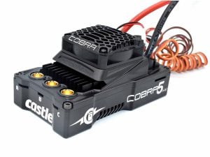 Castle Creations Cobra 5 HV 12S 50.4v ESC 20A Peak BEC