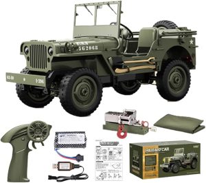 1/10 RC Military Jeep
