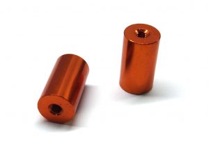 King Motor T2000 Rear Aluminum Shock Brace Spacers (set of 2)