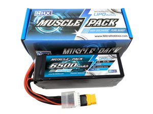 NHX Muscle Pack 4S 14.8V 5200mAh 50C Lipo Battery w/XT90 Connector