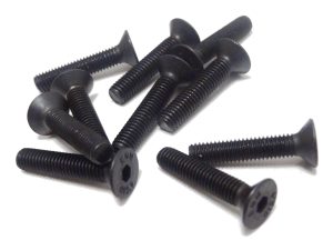 M5x25 Flat Head Screws (10)