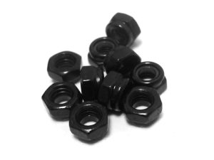 M5 Steel Nylon Lock Nuts (10)