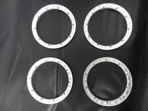 Monster Truck Billet Aluminum Beadlock Set (SET OF 4) - Silver