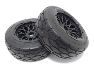 Rovan ROFUN Front Baja Slab Stone Street Tires on 20 Spoke Wheels (2)