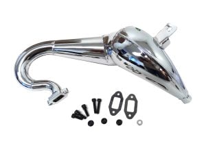 Performance Tuned Pipe Exhaust for 45cc & 71cc Engines in LOSI 5IVE-T Trucks, LT, XLT DDT-7