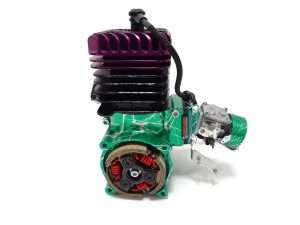 Taylor RC 50GT Grave Digger Edition High Performance Engine/Pipe Kit with Billet Head