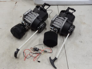 Used Primal RC Raminator 49cc Engines with one Kill Switch
