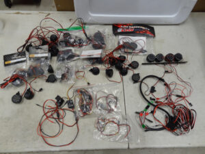 Used Rovan, King Motor Baja LEDs, Wire Harness, Kill Switches