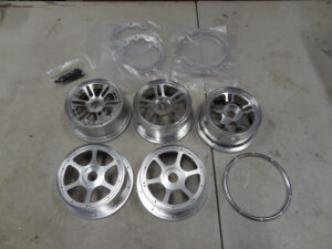 Used Rovan, King Motor Aluminum CNC Rims Wheels