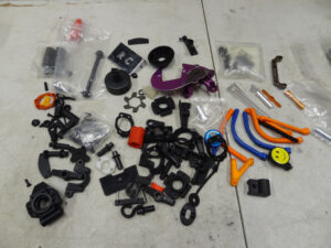 Used Large lot of small plastic parts, mostly for Rovan, King Motor Baja 5B