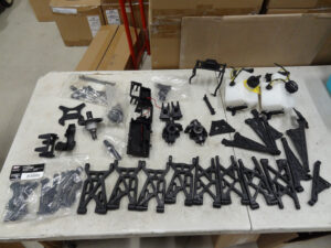 Used Lots of Rovan LT/Losi 5IVE-T KM X2 30 Degree North DDT-7 plastic parts