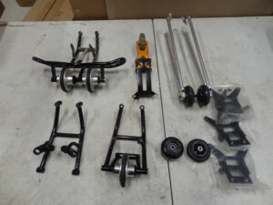 Used Rovan, King Motor Wheelie bars and parts for Baja 5B 5T Dragster