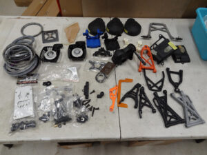Used Rovan KM Baja 5B 5T parts, 2 pull starts, beadlocks, window kits, a few upgrades