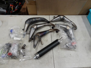 Used Primal RC MT, Raminator, Exhaust pipes + Big Muffler, extra mounts, all used