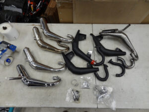 Used Rovan LT / KM X2 / 30 Degree North DTT-7 / 5IVE-T Exhaust pipe, 8 total