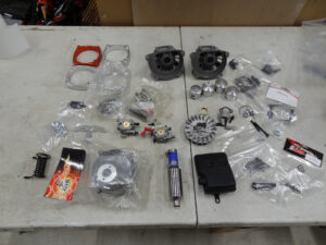 Used Misc Engine parts and Accessories, gaskets, carbs, mufflers, air filters etc..