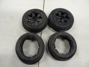 Baja Buggy Sand Buster fronts, 2x wheels, 4x tires, used