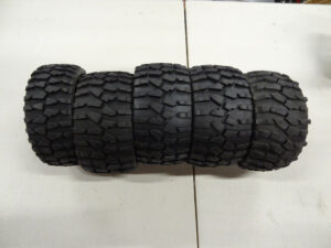 Rovan gravel tires, 4x read, 1x front, used and like new, 170x80,170x60