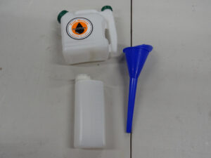 Gas + oil mix bottles
