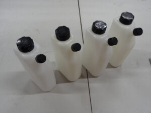 Gas + oil mix bottles, 4x
