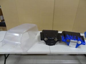 Primal RC Son-uva Digger 1/5 body, 2x, lexan, scratch and dent