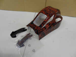 Baja 5B Tango buggy body cut short for custom Q-Baja used scratch + dent