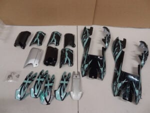 Baja 5B Buggy body, black + silver, 2+ sets