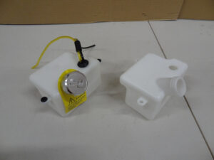 Rovan F5 gas tank, 2x, clean, RS aluminum cap