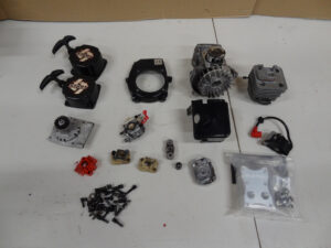 Rovan 45cc parts for repair, some damaged parts, GTB muffler new