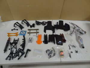 Baja 5B parts lot, misc parts, pipes, some upgrades, scratch + dent or used