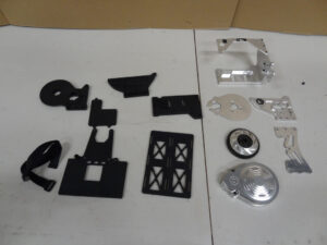 Baja 5B 2WD electric Kit parts, 2 versions, missing some parts, used