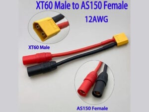 XT60 Male to AS150 Female Battery Adapter