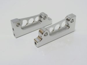 Primal RC Challenger Billet Aluminum Rear Control Arm Mount, Support (2)
