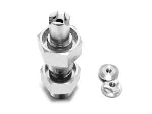 Primal RC Challenger Billet Aluminum Front Wheel Hex Hubs with Nuts