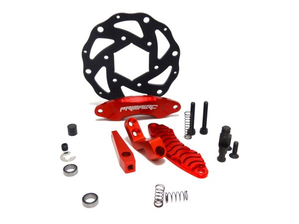 Rc Brake Module Primal RC Challenger Billet Aluminum Disc Brake Pad Kit and Carbon ...