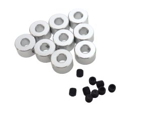 Primal RC Challenger Billet Aluminum Sway Bar End Caps, Set Screws (10)