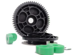 Primal RC Challenger 55 Tooth Spur Gear and Holder with Bushings/Dampeners
