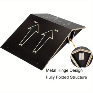 Foldable Double-Sided Skateboard Ramp
